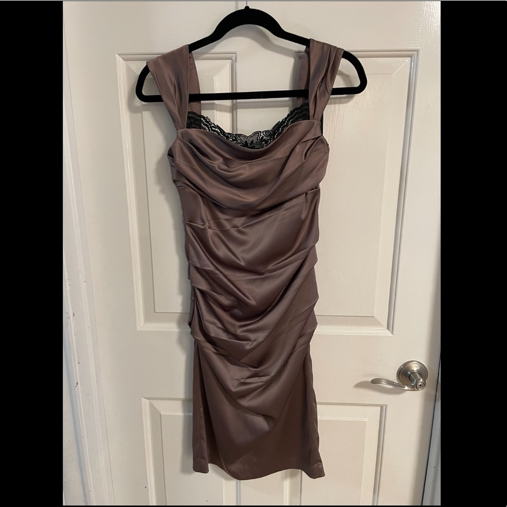 Cocktail Dress from The Limited. Size 0. Bronze color.